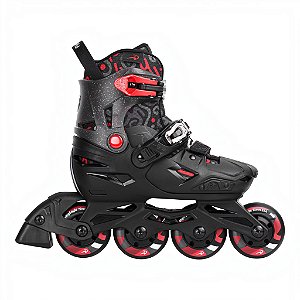 Pré-Venda: Patins Infantil FlyingEagle S3+ Cosmo Ajustável - Preto