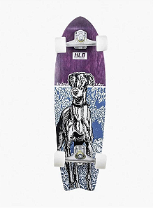Skate Simulador de Surf HLB Always Ready 32x9,5" Maple Canadense - dog
