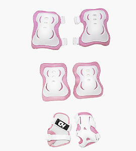 Kit de Proteção Infantil HD Inline – Rosa