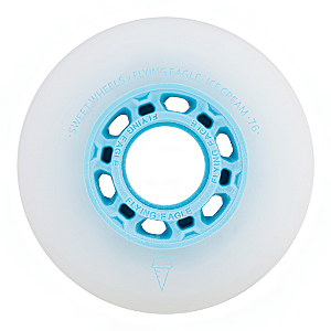 Pré-Venda Roda de Patins FlyingEagle Ice Cream - Azul (4un)
