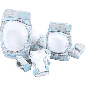 Pré-Venda Kit de Proteção FlyingEagle Cobet 2026 6 Peças - Azul