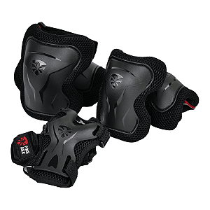 Pré-Venda Kit de Proteção FlyingEagle V7 6 Peças - Preto