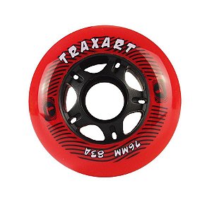 Rodas Traxart  76mm - dureza 83A - cores - 4 Rodas DR-024