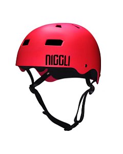 Capacete Niggli Pads Iron Profissional - Fosco Pink Neon