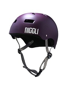 Capacete Niggli Pads Iron Profissional - Roxo Fosco