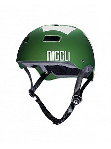 Capacete Niggli Pads Iron Profissional Verde - Light