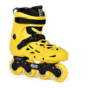 Patins Micro MT Plus Yellow - Amarelo  / 80mm 85a