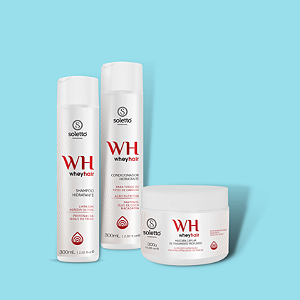 KIT SUPER WHEY HAIR! 300ML ( EFEITO TEIA)