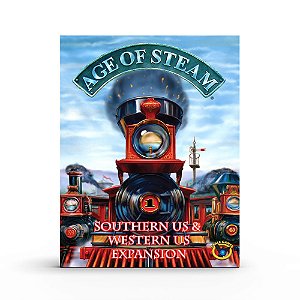 Age of Steam Deluxe: EXPANSION MAPS SOUTHERN US WESTERN US