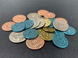 MOEDAS DE METAL - ROCOCO DELUXE