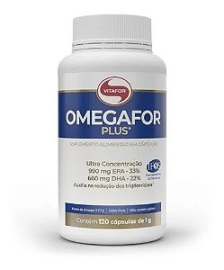 Omegafor Plus Vitafor 120 cápsulas