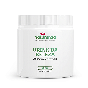 Drink da beleza 300g - Sabor abacaxi com hortelã