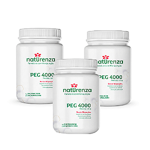 Peg 4000 - Naturenza -150 g - Solução Sem Gosto para Constipação Infantil - Combo 03 Frascos
