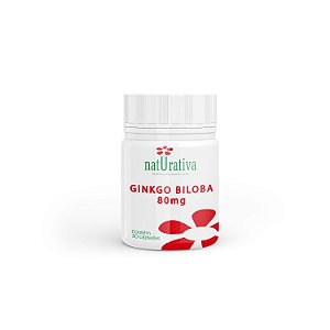 Ginkgo Biloba 80 mg 30 cápsulas