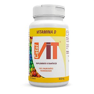 Vitamina D  600 mg 90 Cápsulas  Catalmedic