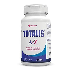 Totalis A Z 350mg com 120 cápsulas Catalmedic