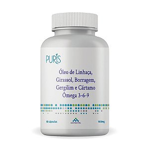 ÔMEGA 3 – 6 – 9 1000 mg 60 cápsulas Puris