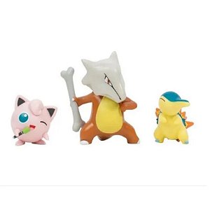 Set Pokémon 3 Figuras de Ação Umbreon, Oddish e Piplup - Ri Happy