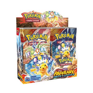 Pokémon Escarlate e Violeta Box Display: Fagulhas Impetuosas