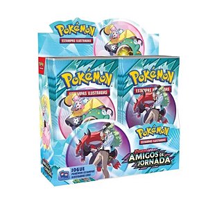 Box Pokémon 36 Booster Amigos De Jornada Copag