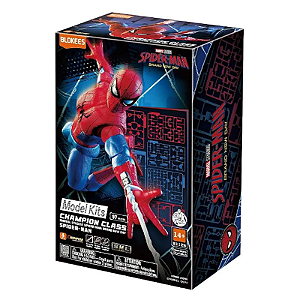 Blokees Marvel Homem-Aranha Um Novo Dia Kit de Modelo Champion Class