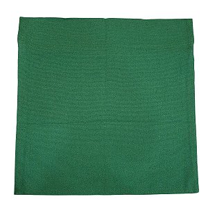 Capa de Almofada de Algodão Lisa Verde Bandeira 45cmx45cm