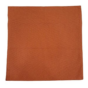 Capa de Almofada de Algodão Lisa Telha 45cmx45cm