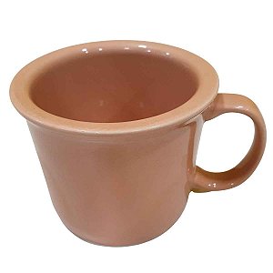 Xícara de Cerâmica Rosa Chá 9cm