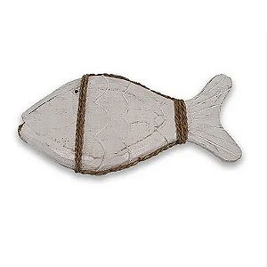 Peixe Decorativo de Madeira Balsa 30cm