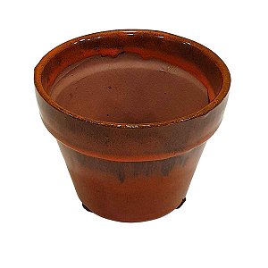 Vaso de Cerâmica Telha 10cm