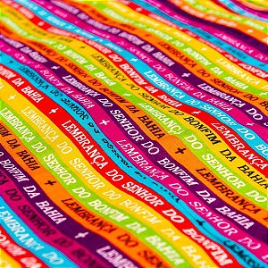 Canga de Praia com Franjas 100% Viscose Senhor do Bonfim 1.60mx1.10m