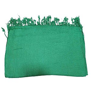 Pashmina 100% Viscose Verde Bandeira 70cmx1,80m