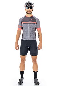 Camisa Masculina Slim para Ciclismo Strong Life Vermelha