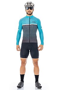 Camisa Masculina de Ciclismo Strong Life Manga Longa,  Proteção UV