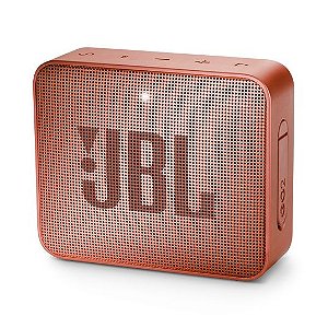 Caixa de Som Portátil com Bluetooth JBL Go 2 Cinnamon - Original