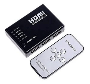MINI HUB SWITCH HDMI 5 PORTAS KP-3460 KNUP
