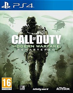 Call of Duty Modern Warfare 2 Campaign Remastered PS4 Mídia