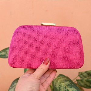 Clutch tecido pink ME-25