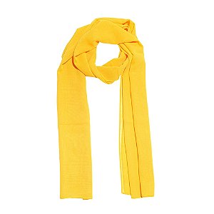 Lenço echarpe amarelo LEN-032