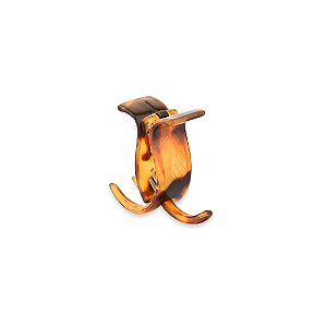Piranha de cabelo curvada francesa Finestra animal print N342TK