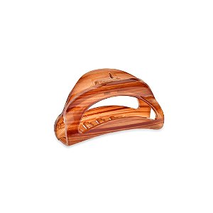 Piranha de cabelo francesa Finestra marrom listrado F2808BSH