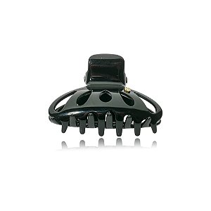 Piranha de cabelo Bianca acrílico vazado preto 05 110