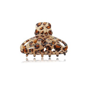 Piranha de cabelo Bianca acrílico vazado animal print 05 110