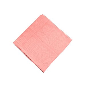 Lenço Quadrado liso goiaba LEN-035