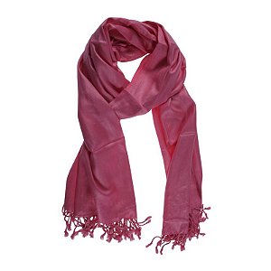 Pashimina rosa chiclete liso 200g