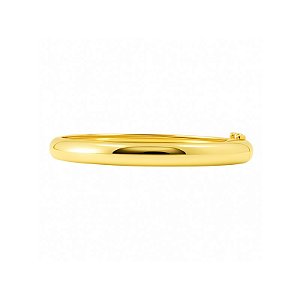 Bracelete liso ouro semijoia SL-230501