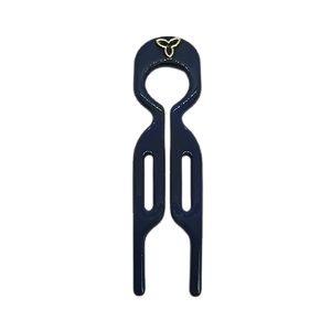 Pente coque acetato azul marinho