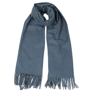 Pashimina xale lã azul