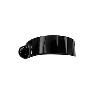 Presilha curvada acrílico preto