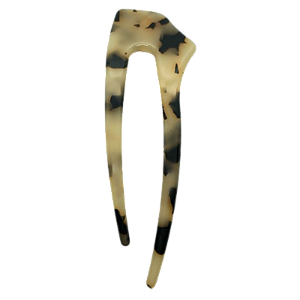 Pente coque acetato tartaruga claro